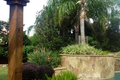 professional landscape installation
