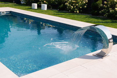 watt landscaping swimming pool water features